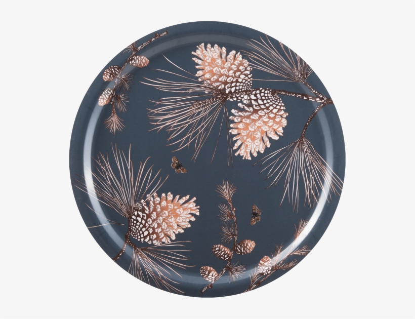 Pine Cone Thunder Tray 49cm - Ary Placemats - Fir Cones Thunder, transparent png