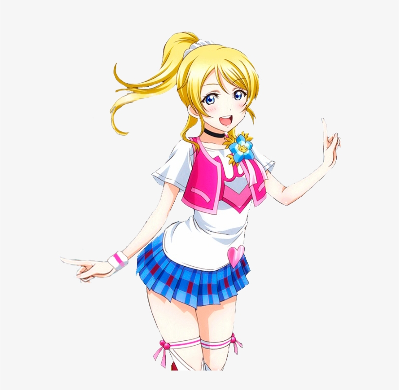 Srrender - Eli Ayase Happy Maker, transparent png