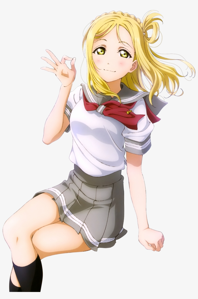 Ohara Mari 2 - Lovelive Sunshine Mari Ur, transparent png