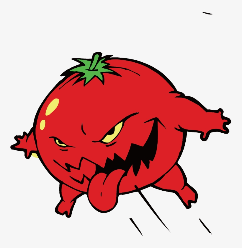 Image Freeuse Library Roma Tomato T Shirt Cartoon Tomatoes - Rotten Tomato Cartoon, transparent png