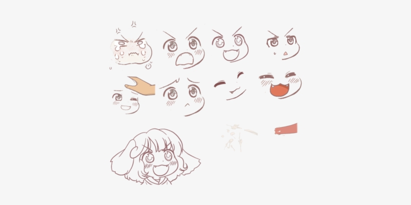 I1948852025 - Aprender Dibujar Expresiones Anime, transparent png