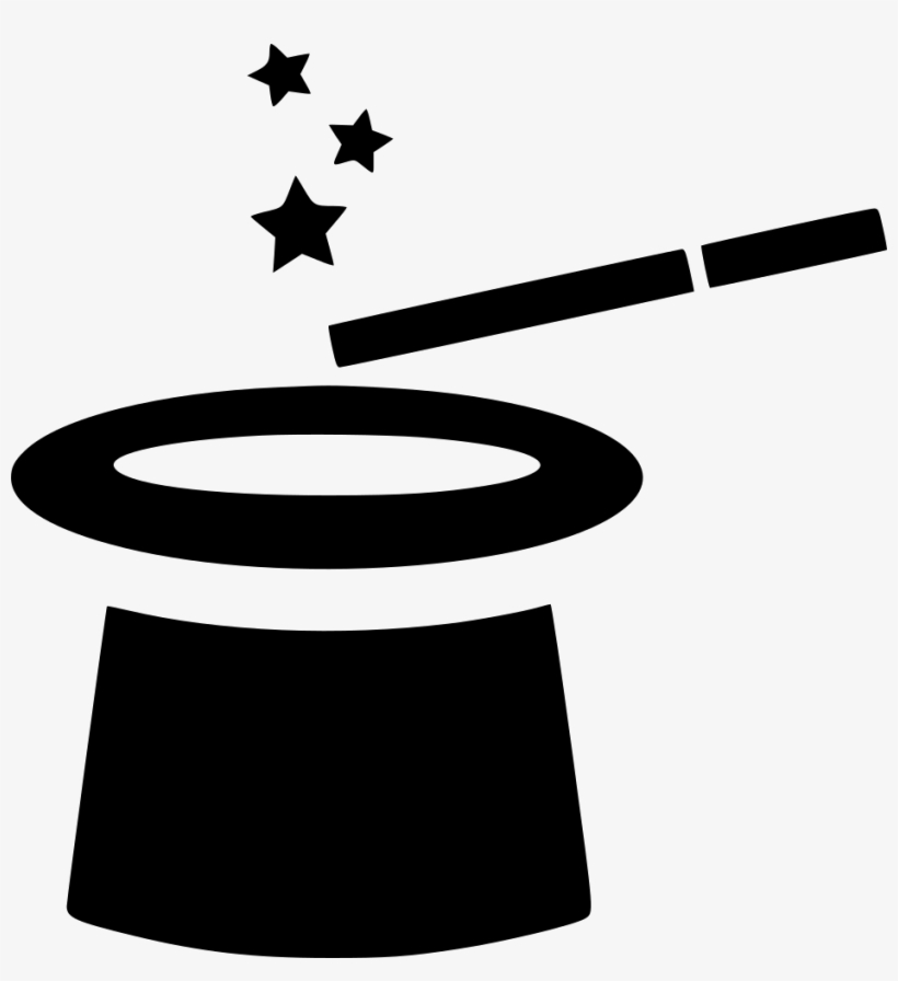 Magic Hat Wand Trick Comments - Magician Hat With Cards, transparent png