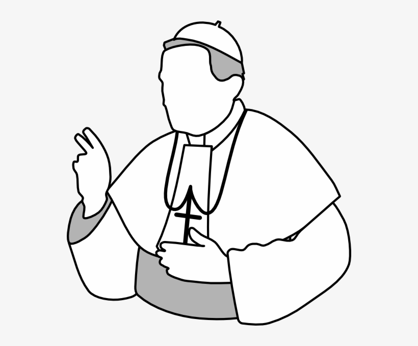 Pope Svg Clip Arts 558 X 599 Px, transparent png