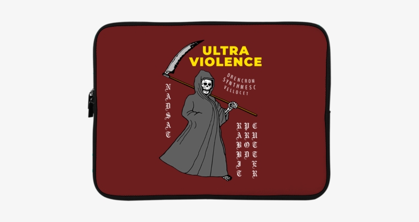Ultra Violence Laptop Sleeve - T-shirt, transparent png