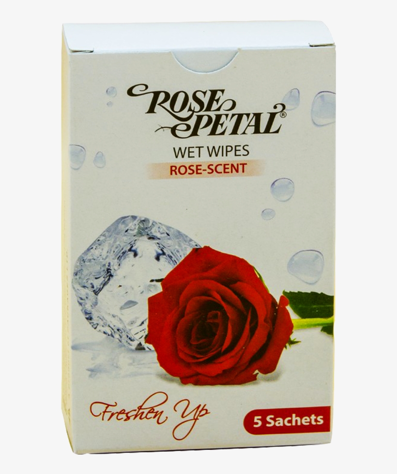 Rose Petal Fresh Wipes Perfumed - Garden Roses, transparent png