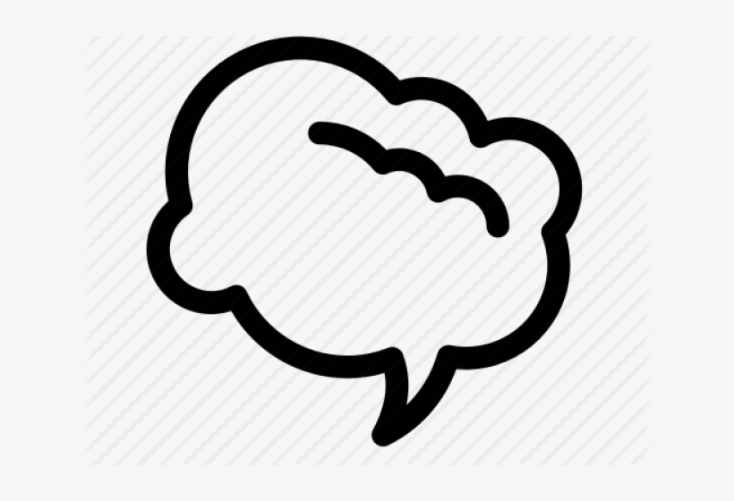 Thinking Bubble Image - Bubble Think, transparent png