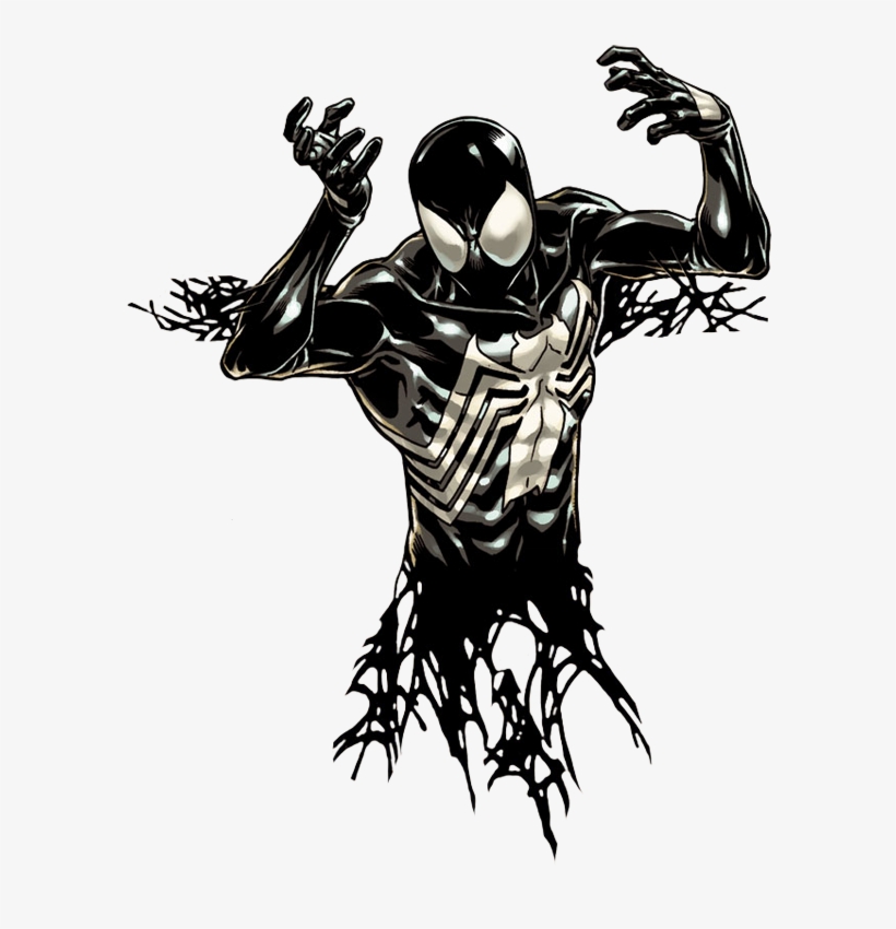 Vitruvian Man Spider Man Venom Hulk Morlun - Spiderman Symbiote Wallpapers Comic, transparent png