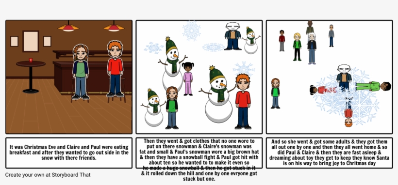 The Biggest Snowball Ever - Cartoon, transparent png