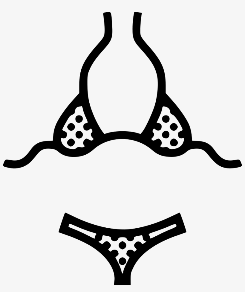 Bikini Comments - Bikini Icon Vector Png, transparent png