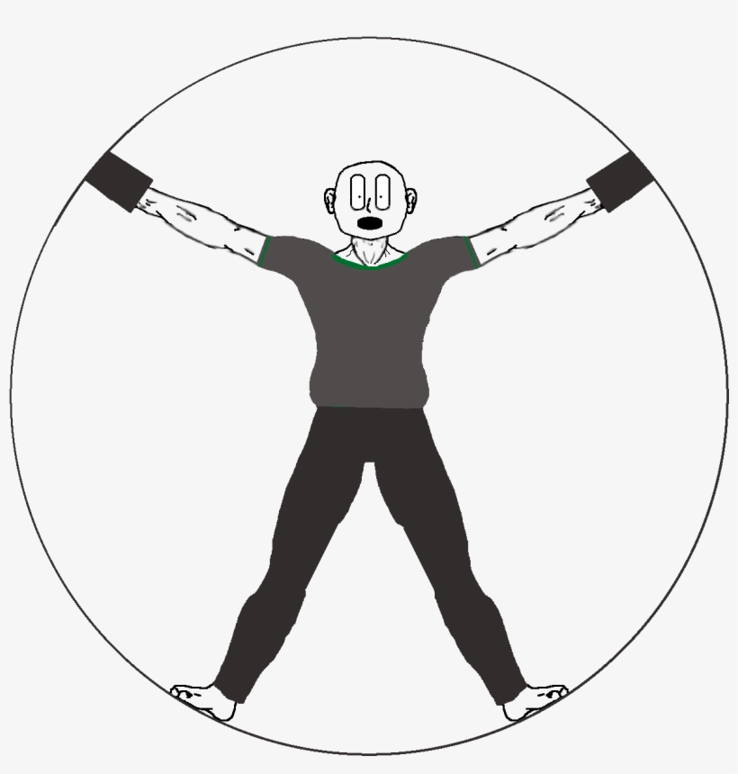 Vitruvian Man Custom, transparent png