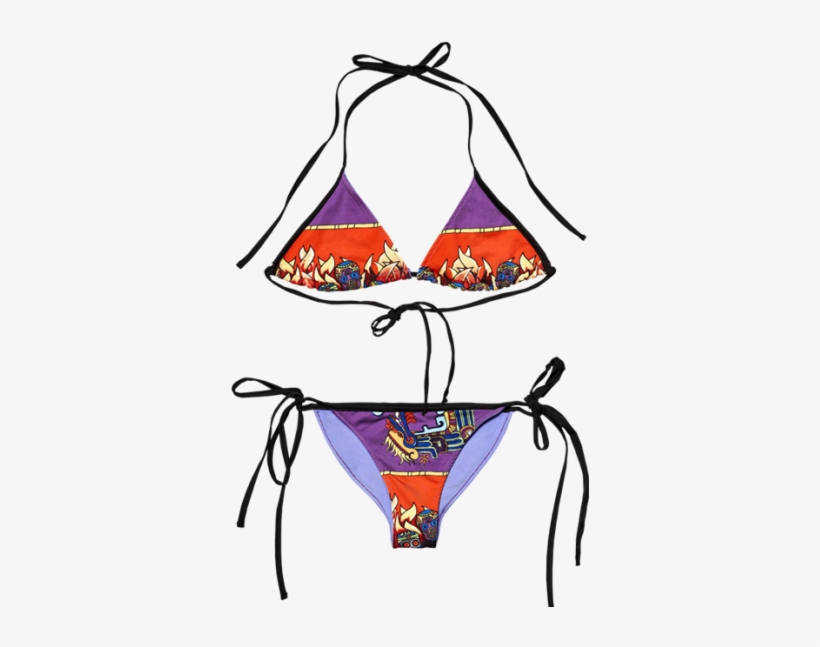 Aztec Bikini - Bikini, transparent png