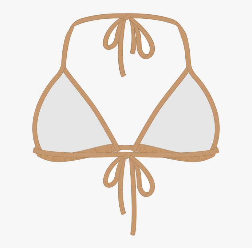Laos Tan Bikini Top Ii - Bikini, transparent png