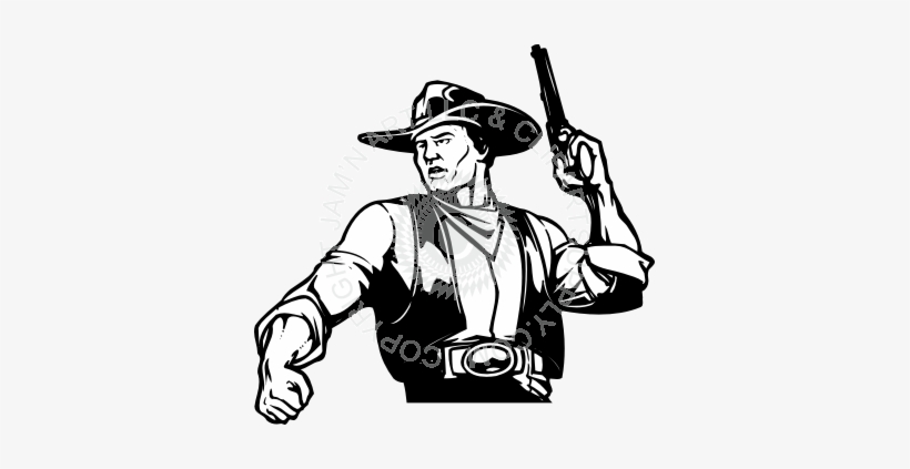 Holding A Gun In The Air, transparent png