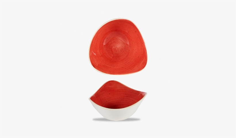 3cm Stonecast Berry Red Triangle Bowl - Bowl, transparent png