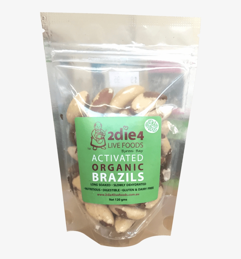 2die4 Brazil Nuts 120g - Almond, transparent png