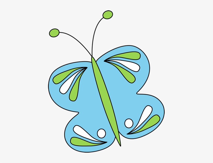 Blue Butterfly - Initial A Sounds, transparent png