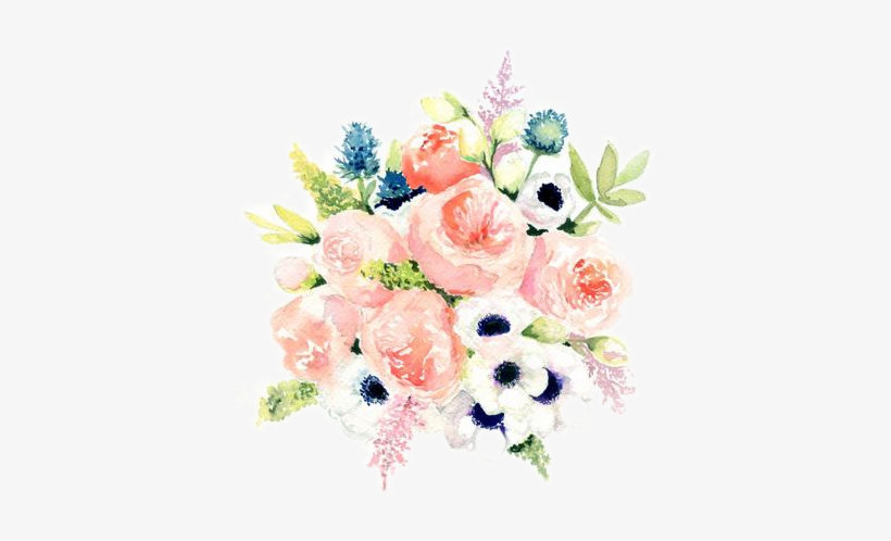 Welcome To Fields In Bloom - Watercolor Painting, transparent png