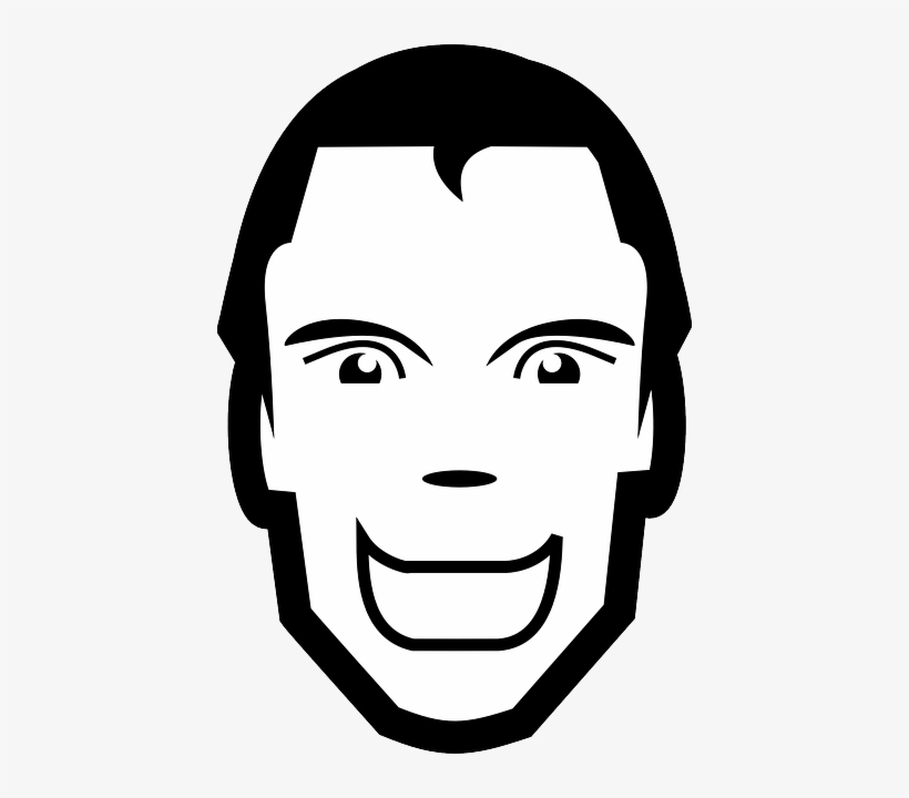 Man, Adult, Boy, Laughing, Grinning, Happy - Vector Graphics, transparent png