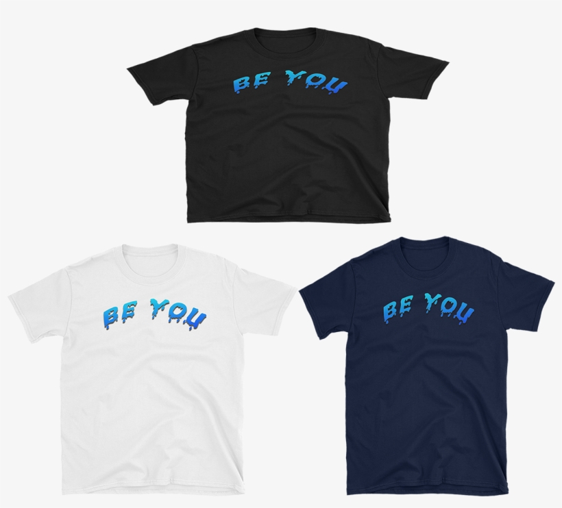Image Of Be You X Paint Dripping - Active Shirt, transparent png
