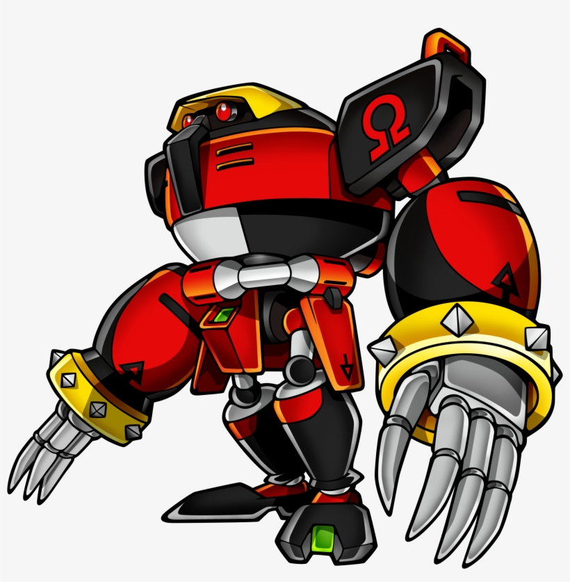 Sonic Art Assets Dvd - E 123 Omega, transparent png