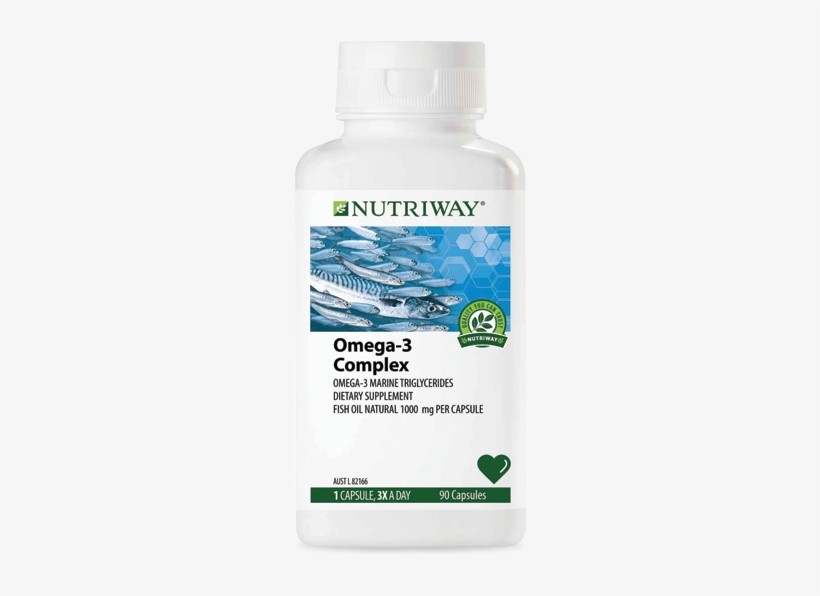Nutriway® Omega3 Complex Omega 3 Fatty Acid Amway 600x600 PNG
