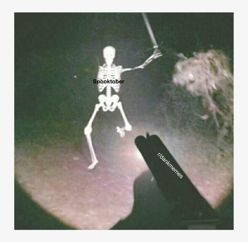 Rip Spooktober - Meme, transparent png