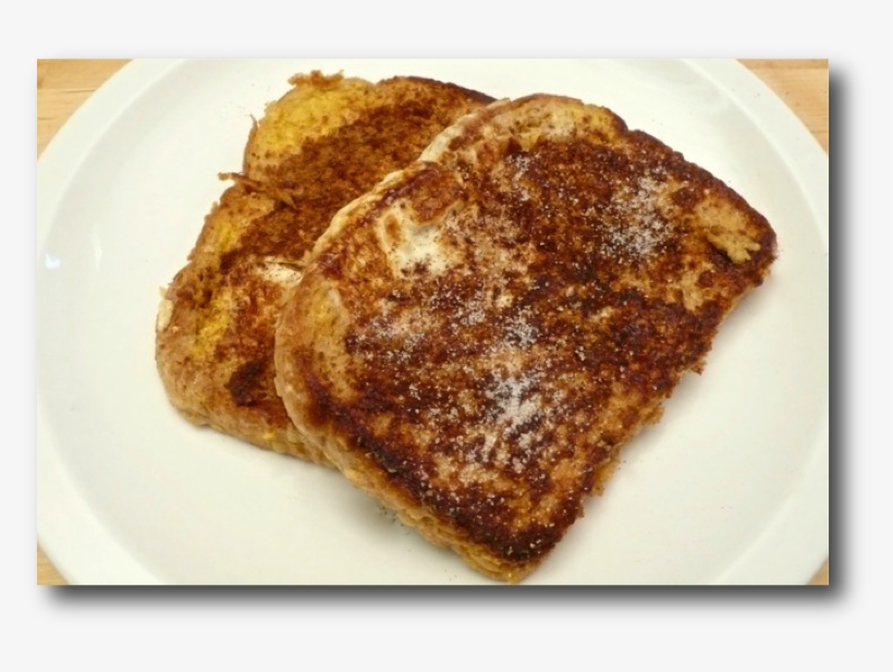 Pan Cooked French Toast All In Pictures - Breakfast, transparent png