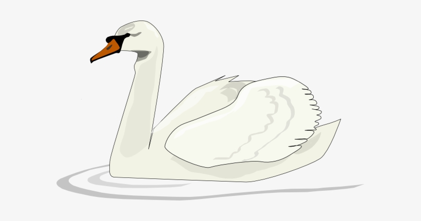 Original Png Clip Art File Swan Swimming Svg Images, transparent png