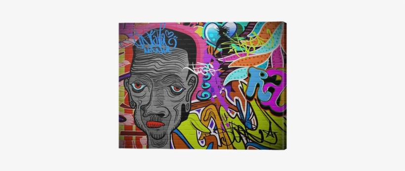 Graffiti Wall Urban Art Background - Urban Graffiti Wall Background, transparent png