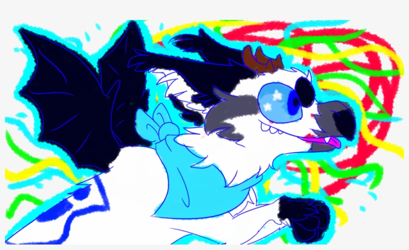 Psychedelic Storm By Blizz - Drawing, transparent png