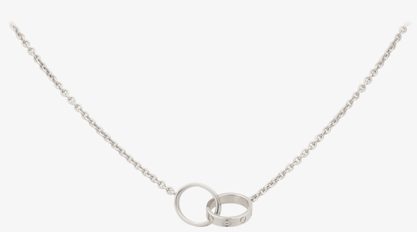 Love Necklacewhite Gold - Cartier, transparent png