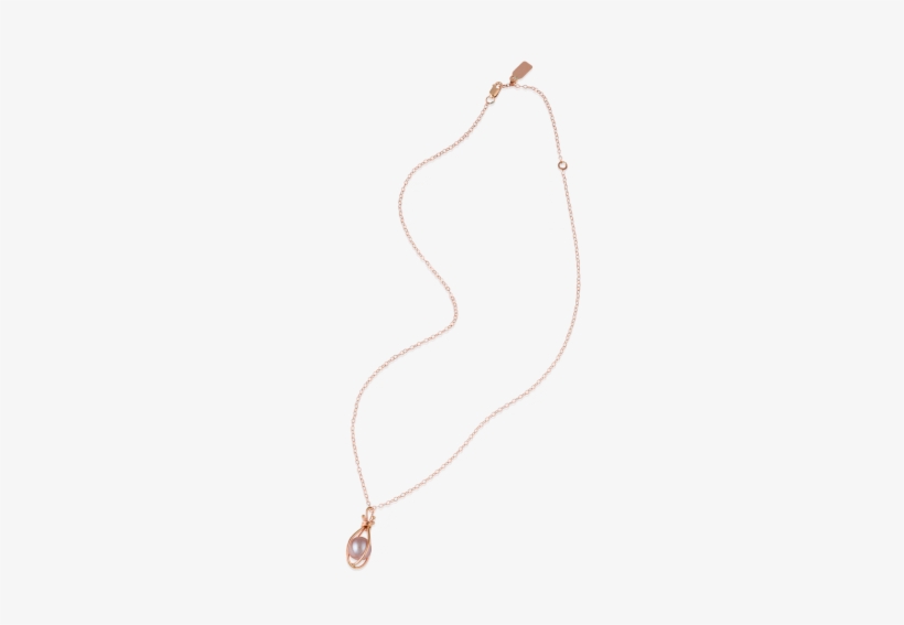 Full Of Grace Rose Gold Necklace - Necklace, transparent png
