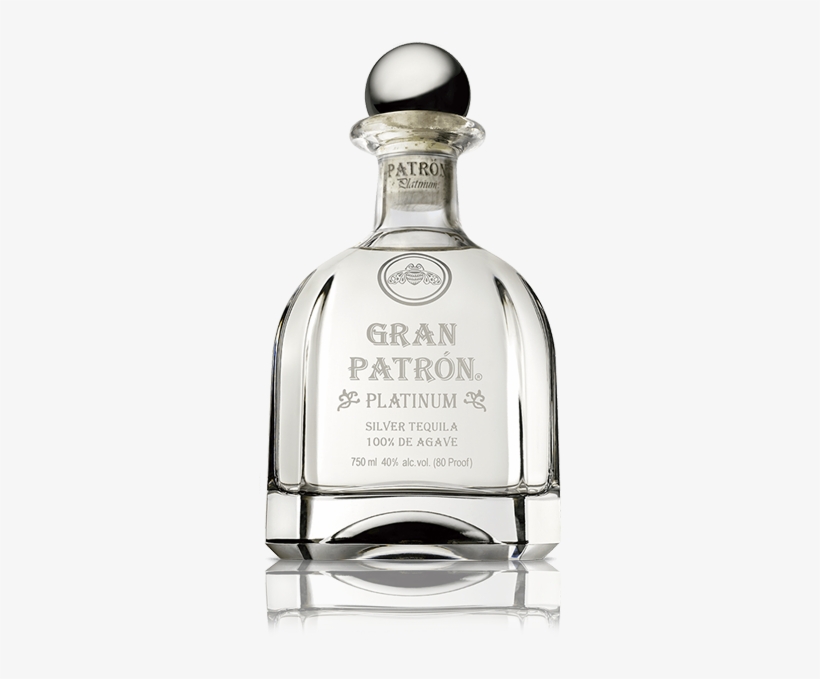 Patron Platinum - Gran Patron Platinum 1.75 L, transparent png