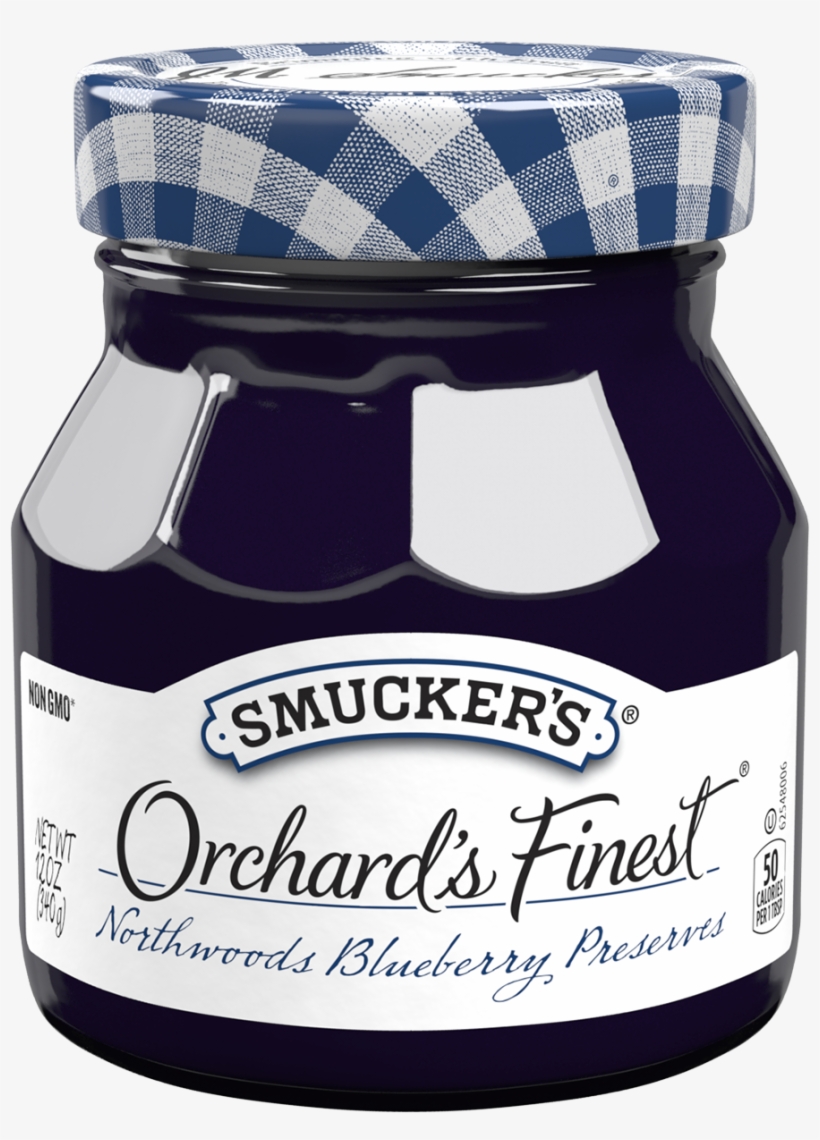 Orchard's Finest® Northwoods Blueberry Preserves - Smucker's Orchard's Finest Preserves, Michigan Red, transparent png
