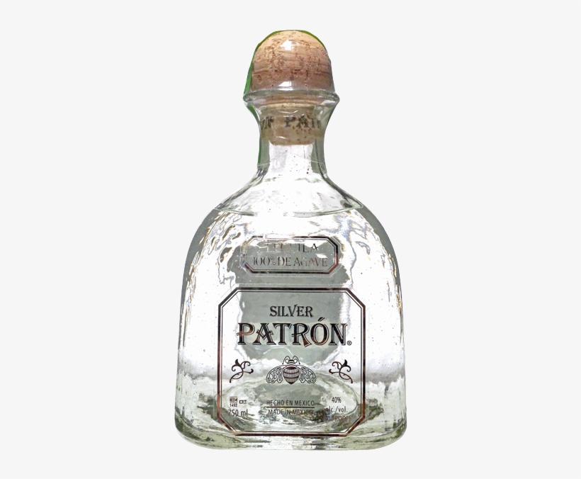 Patrón Silver Patron Anejo Tequila 200 Ml Bottle 450x800 PNG