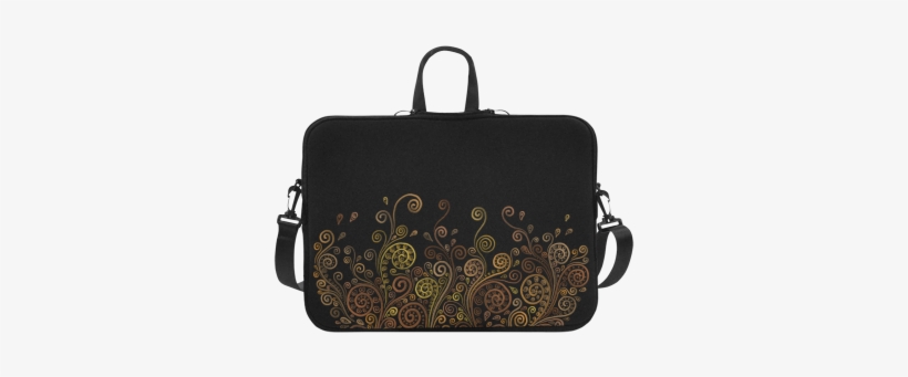 Psychedelic 3d Gold Macbook Air 11'' - Custom Ghost Durable Sleevefor Mac Book Air 11''water-resistant, transparent png