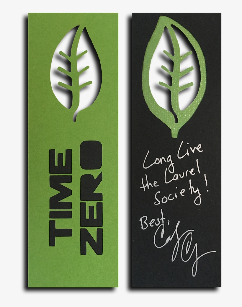 Official Laurel Leaf Bookmark Stencil, transparent png