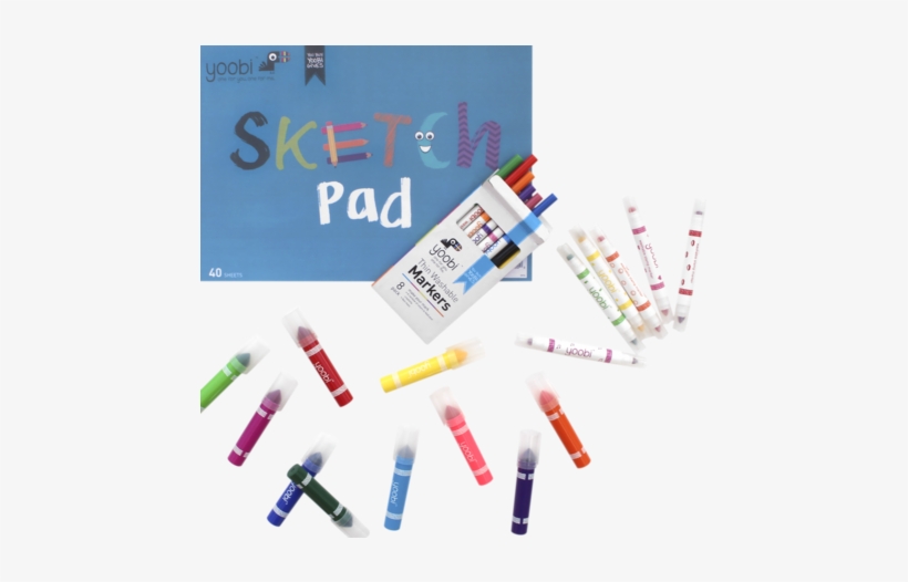 For The Marker Maniac Yoobi Thin Washable Markers 8 Pack Multi