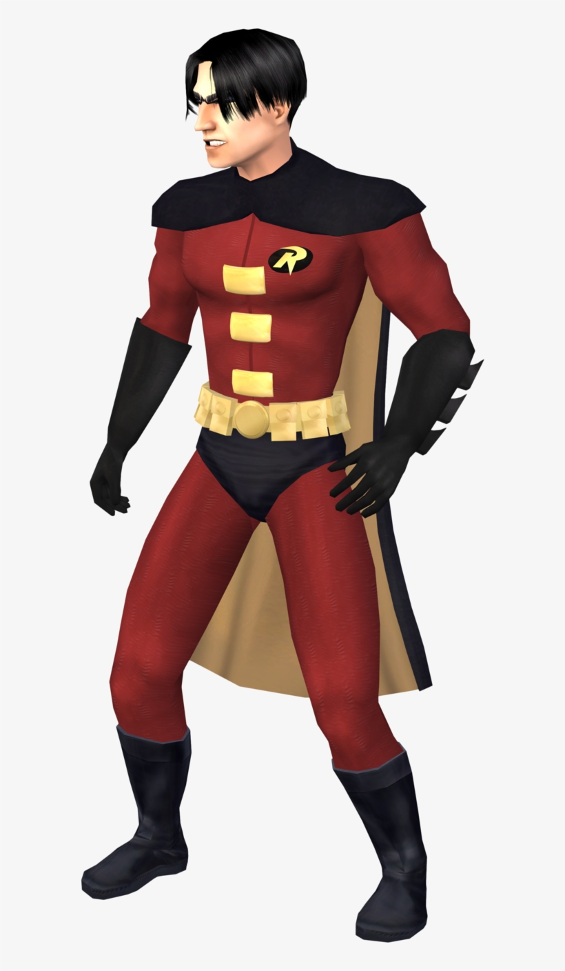 Tim Drake Robin In The Sims 2 - The Sims 2, transparent png