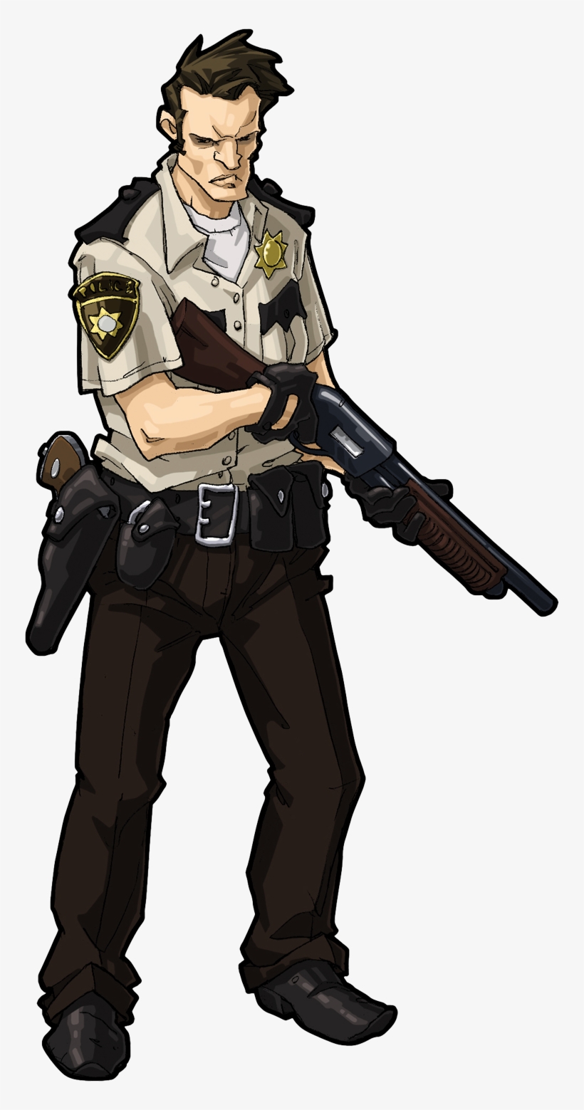 Zombicide Phil The Cop Dumb And - Phil Zombicide, transparent png