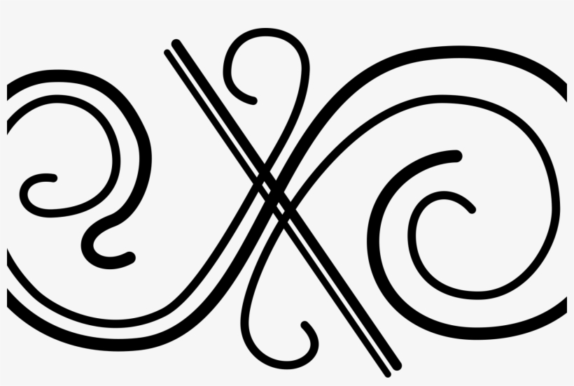 Cliparts X Carwad Net - Flourish Clip Art, transparent png