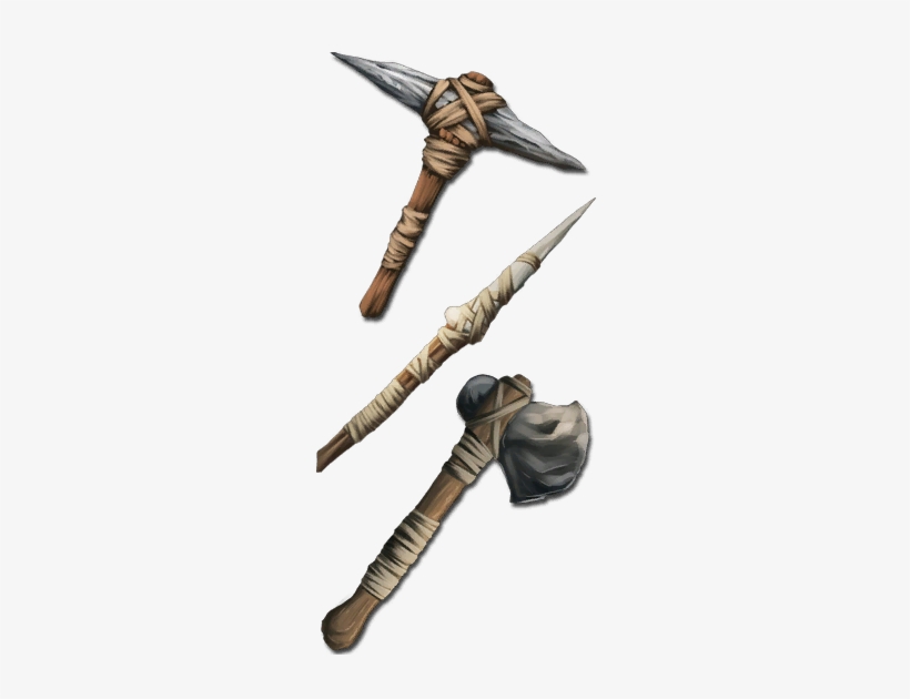 Basic Tools Ark Stone Hatchet 260x550 PNG Download PNGkit
