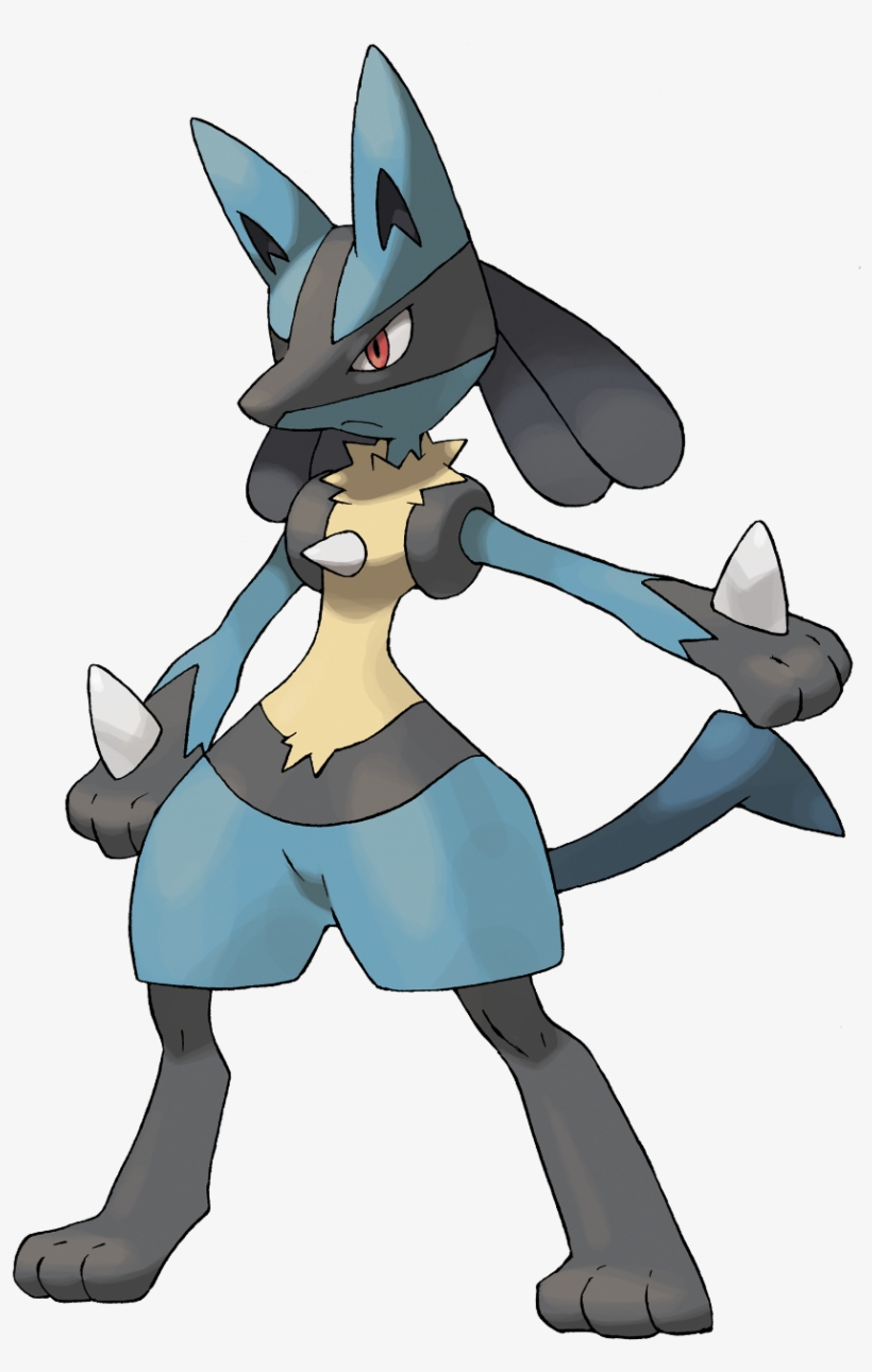 Today We Are Going To Review Three Of My Favorite Pokemon - Pokemon Lucario, transparent png