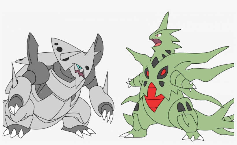 Download Resolutions - Desktop - - Tyranitar And Aggron, transparent png