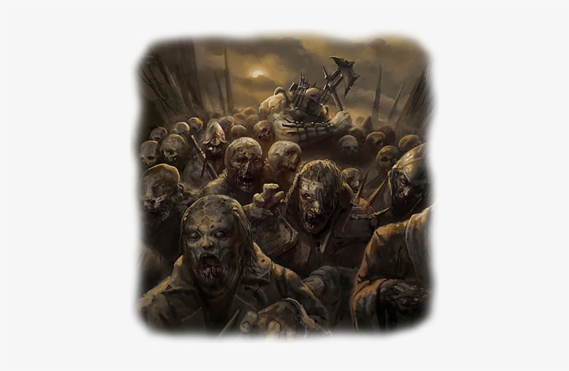 Ravaging Zombie Horde - Zombie Apocalypse - Dark Ascension - Magic: The Gathering, transparent png
