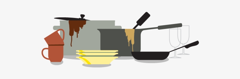 It Takes A Lot Of Water To Produce The Food We Eat, - Washing Dishes Transparent, transparent png