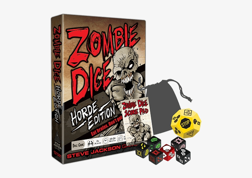 Zombie Dice Horde Edition, transparent png