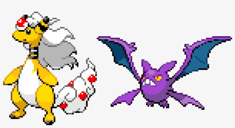 Crobat And Ampharos - Zubat Golbat And Crobat, transparent png