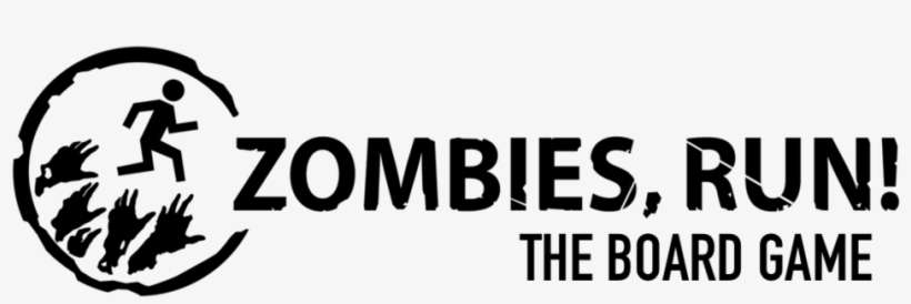 Logo - Zombies, Run!, transparent png