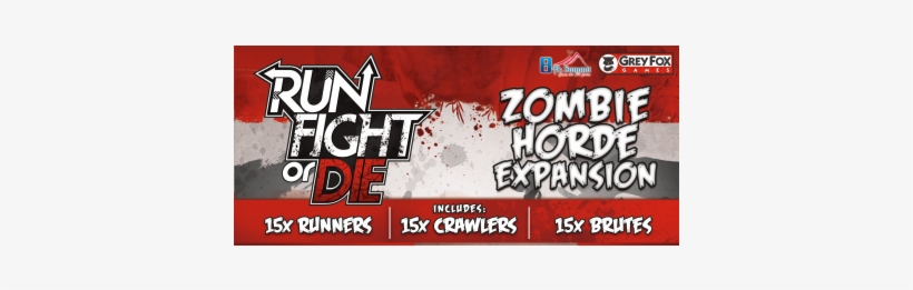 Zombie Horde Expansion - Run Fight Or Die Board Game: Zombie Horde Expansion, transparent png